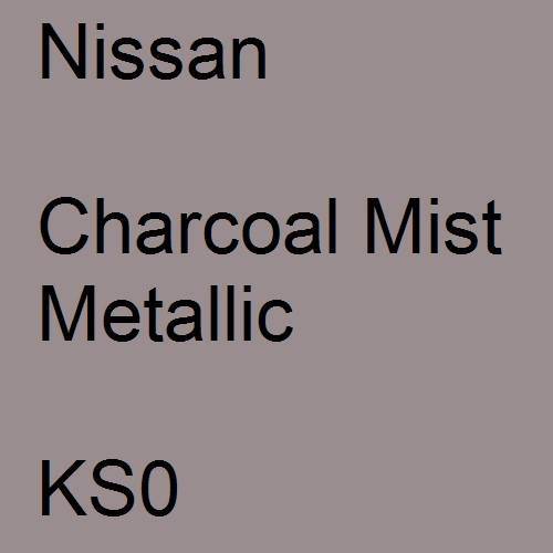 Nissan, Charcoal Mist Metallic, KS0.